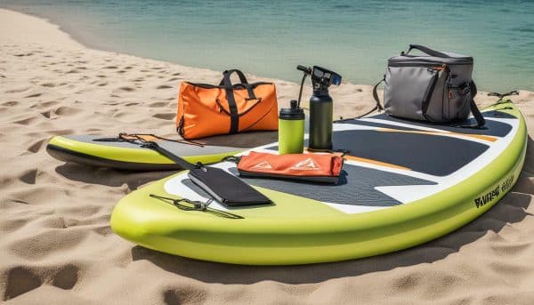 paddle board accessories list and essential paddle board gear