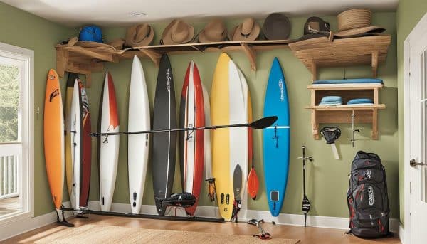paddleboard storage solutions