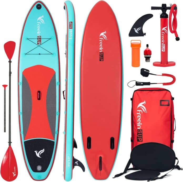 freein paddle board kayak sup review