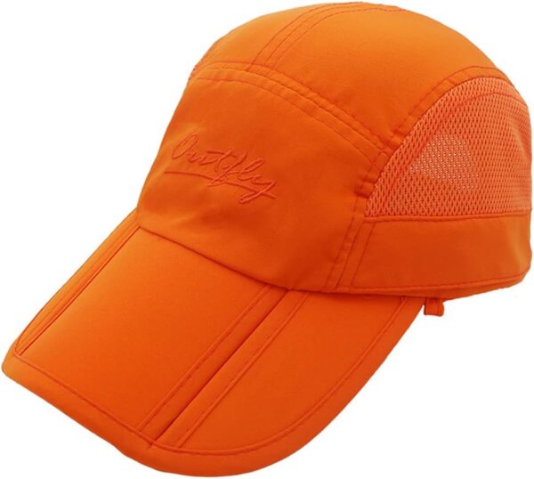 Connectyle Mens UPF 50+ Sun Cap Fishing Hats with Removable Face Mask Neck Flap