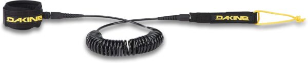 Dakine Sup Coiled Ankle Leash 10Ft X 3/16In - Black, One Size