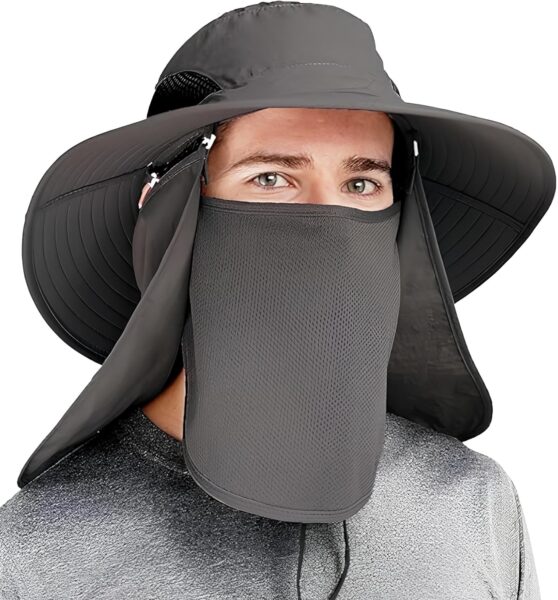GearTOP Gardening Hat - Outdoor Sun Protection Hats for Men  Women - Foldable Sun Hats for Women Foldable Sun Hats for Women