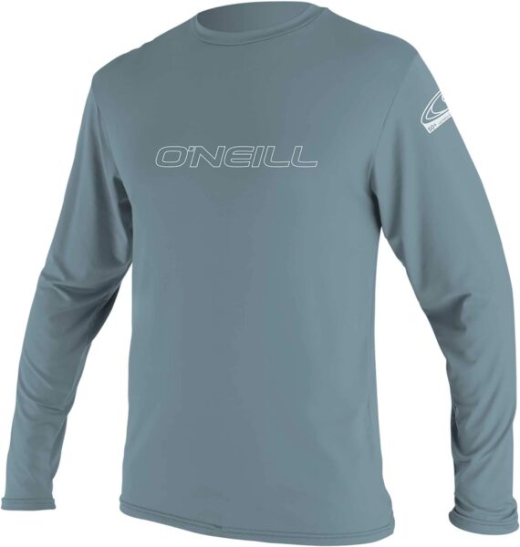 ONeill Wetsuits Mens ONeill Basic Skins UPF 50+ Long Sleeve Sun Shirt