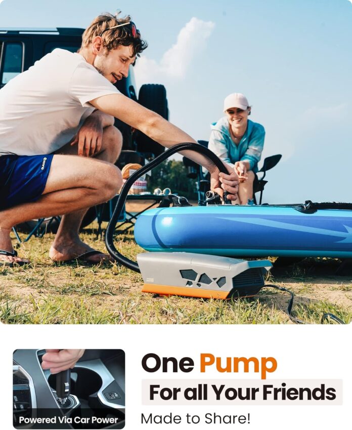 outdoormaster 20psi high pressure sup air pump review