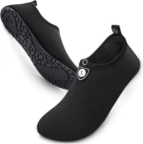 SIMARI Water Shoes Womens Mens Barefoot Unisex Aqua Socks Slip-on for Indoor Outdoor Snorkeling SWS002