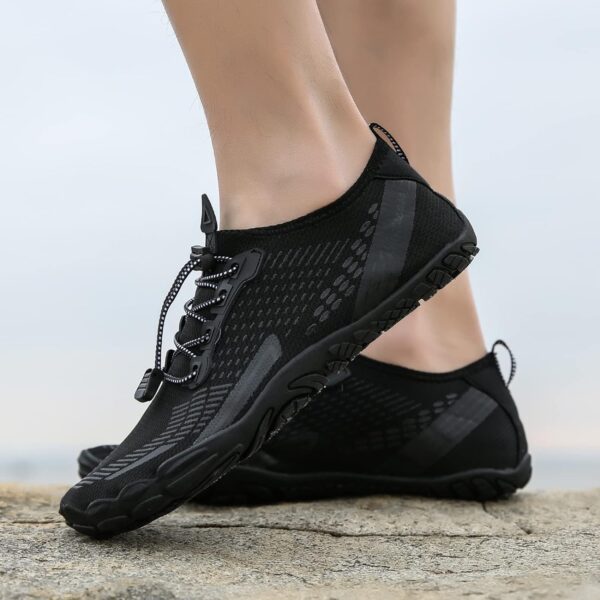 Whatseaso Water Shoes for Women Men Quick Dry Barefoot Shoes for Diving Swim Surf Aqua Walking Beach Yoga