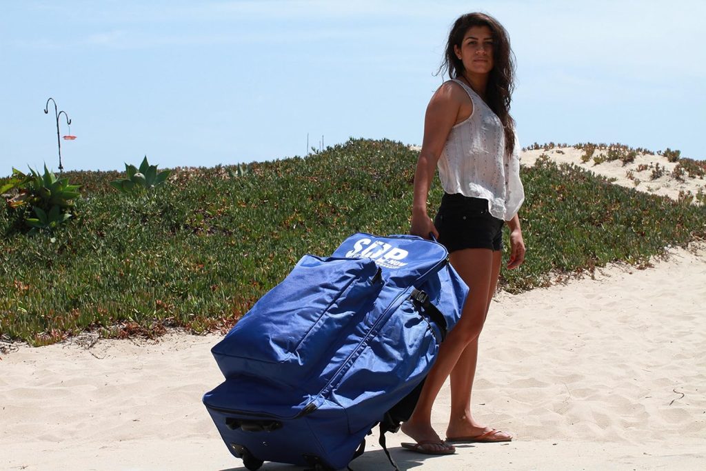 SUP-Now Inflatable Paddleboard Travel Backpack Bag with Wheels